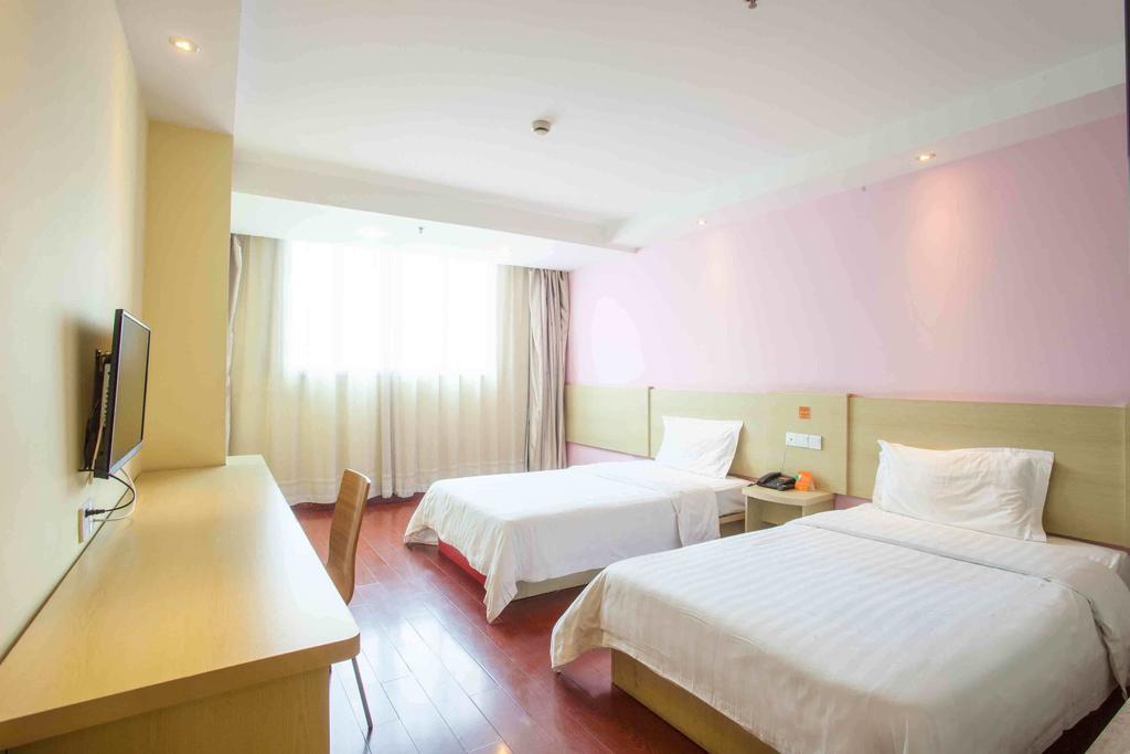 7Days Inn Dalian Heishijiao Software Park חדר תמונה